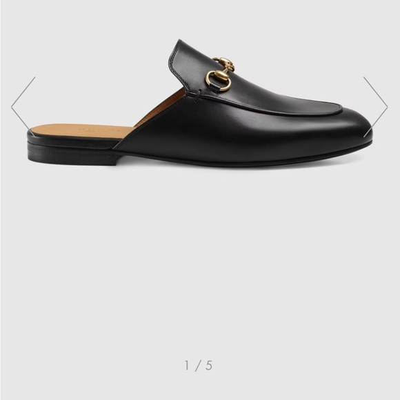 Authentic Gucci Princetown leather slipper - Picture 1 of 12